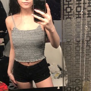 Black and White Tank